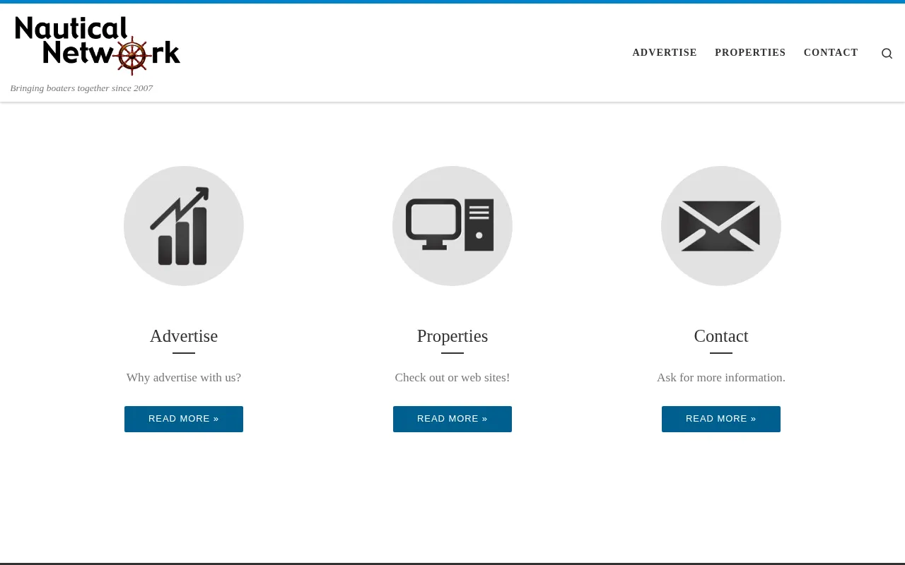Nautical Network homepage